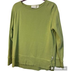 Liz Claiborne pullover sweatshirt 100% cotton size small.